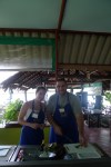 Us at Thai cookery school