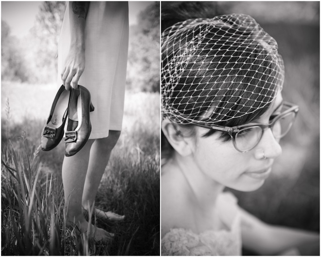 Quirky Rustic Vintage Bridal Shoot Lace Lovebirds