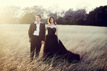 Black Wedding Dresses by Vera Wang Fall Bridal Collection 2012 | Bridal Musings