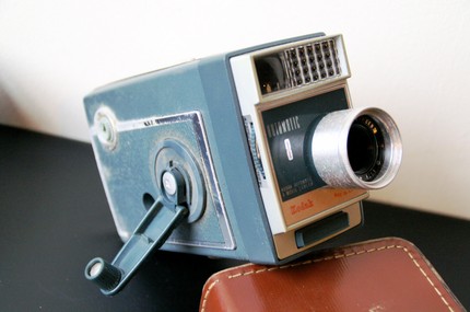 vintage video camera wedding videography