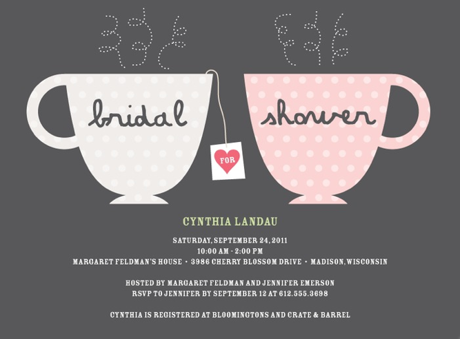 Party Bridal Shower Inspiration, Ideas & A Real Bride’s Tea Party ...