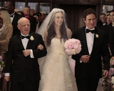 Gossip Girl Wedding, Blair Waldorf bride, Vera Wang dress