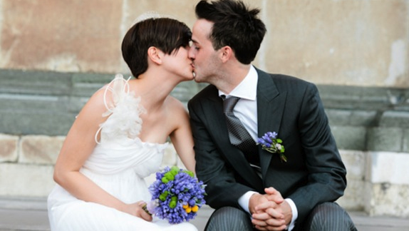 cool and quirky Italian wedding