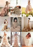 ruffled wedding dresses