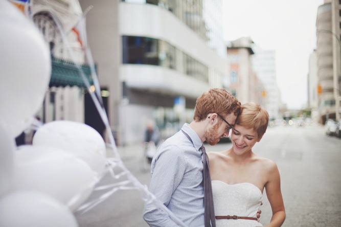 My Suitcase Heart wedding, white balloons Josh Dookhie