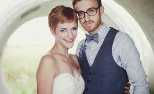 Janis and Mike My Suitcase Heart Wedding