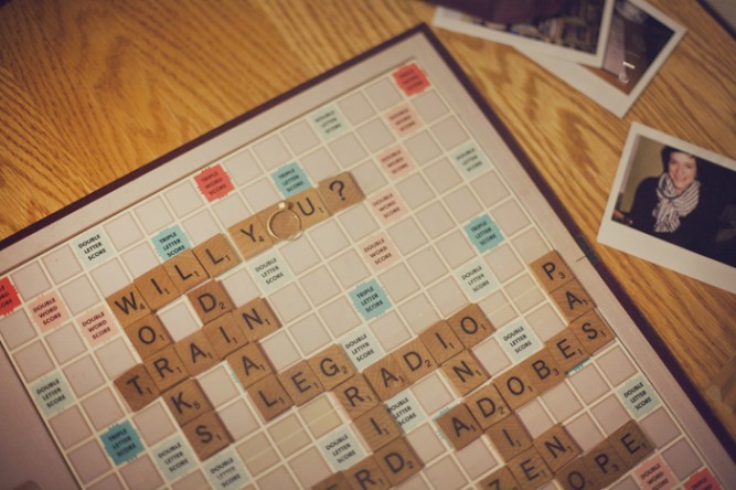 will you...? scrabble proposal story