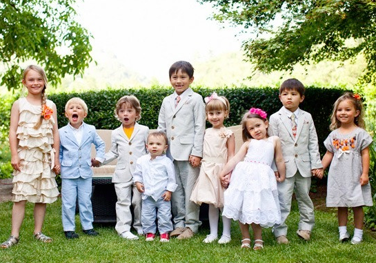 kids at weddings