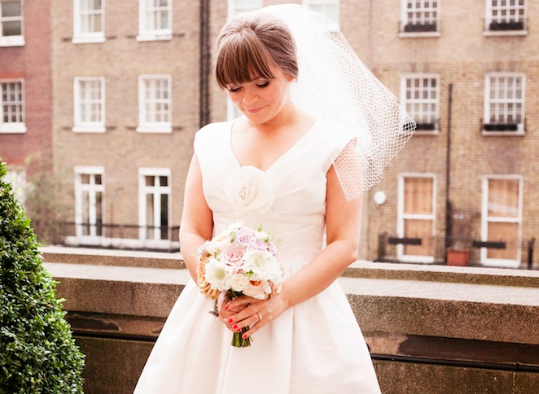 city chic London wedding