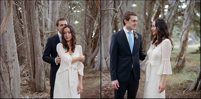 Greenbow Lace Gown by BHLDN photo by michelle pullman