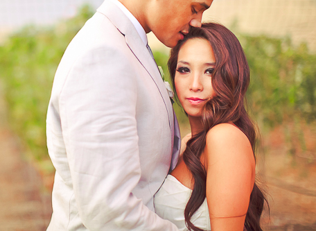 California vineyard wedding