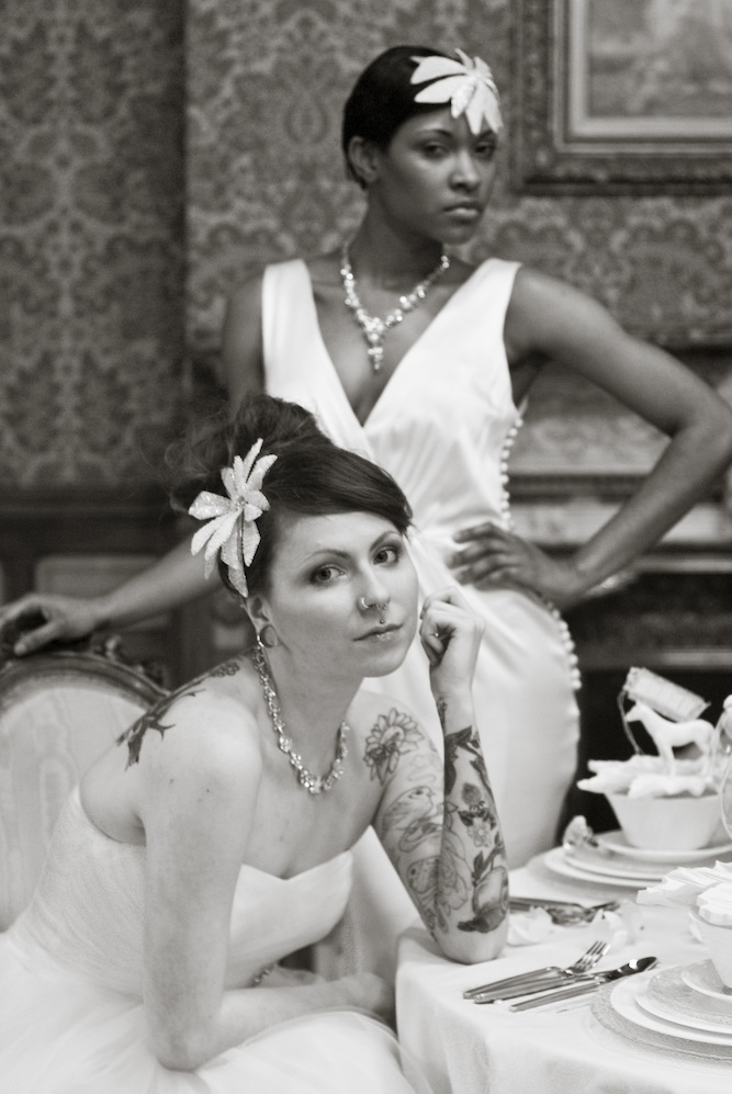 white wedding inspiration shoot by four photographers (7)