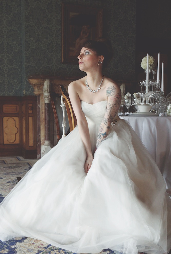 white wedding inspiration shoot by four photographers (13)