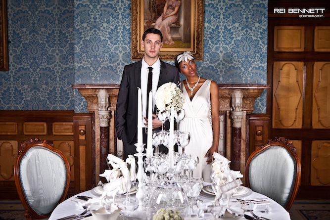 white wedding inspiration shoot by four photographers (23)
