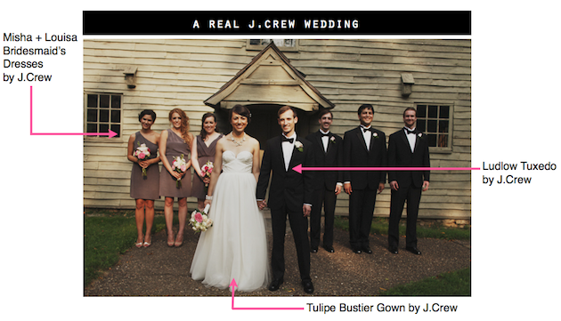 J.Crew Real Wedding Style | Luke Eshleman Photography