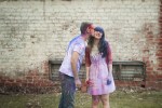 Colourful Holi Powder Engagement Shoot by C J Williams Photography (20)