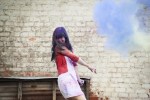 Colourful Holi Powder Engagement Shoot by C J Williams Photography (26)