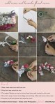 Wild roses and lavender floral crown, floral garland, floral wreath DIY tutorial (21)