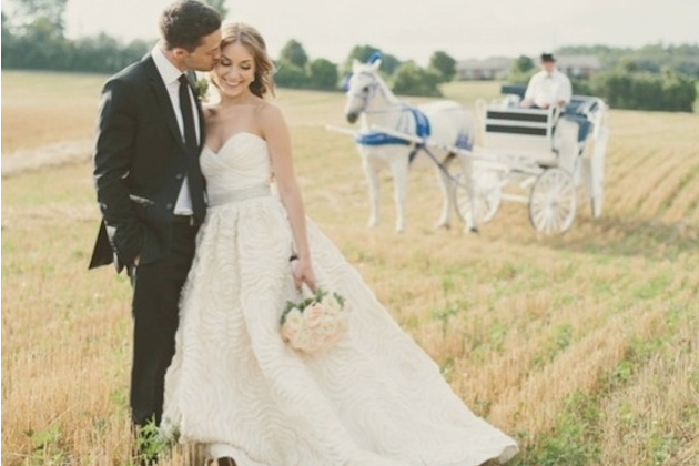 Amsale wedding dress