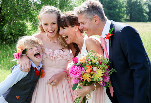 colourful, intimate and joyful picnic wedding