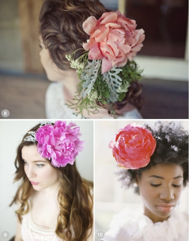 Свадебные причёски с цветами: 50 супер-романтичных вариантов