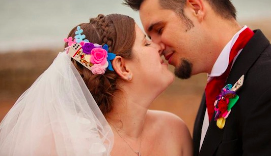 Unique Colourful Carnival Themed Brighton Wedding | Neda Blake Photography
