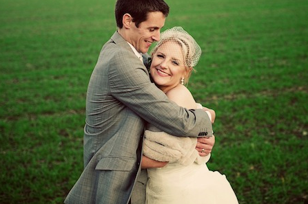retro chic winter wedding in Ireland