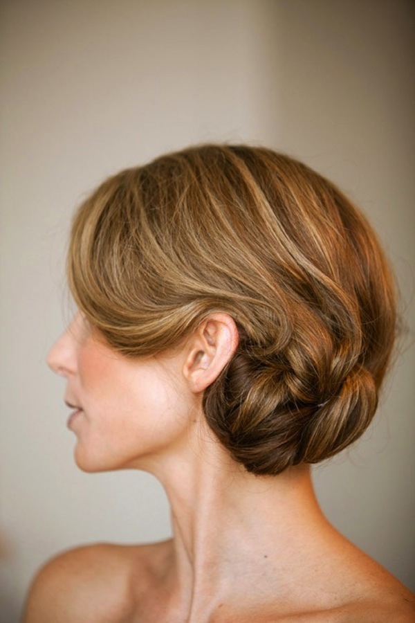 ... chignon with lots of body. The bling really brings the chignon to the