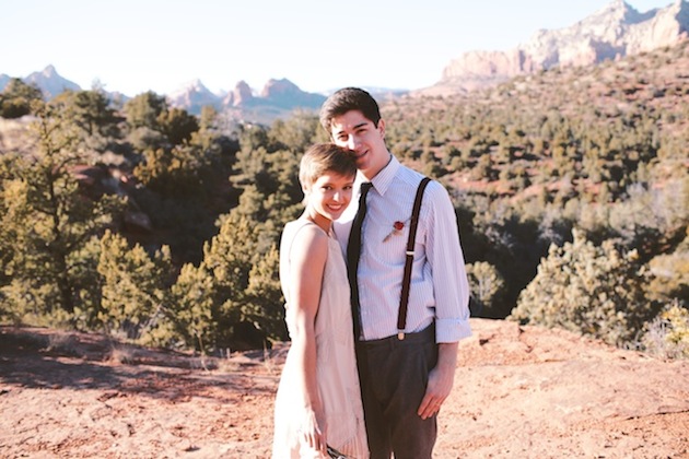 desert wedding, short haired bride | Thomas Shull Photography (21)