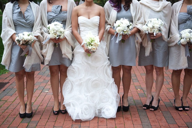 Modern Grey and Orange Wedding | Kate Triano Photography (8)