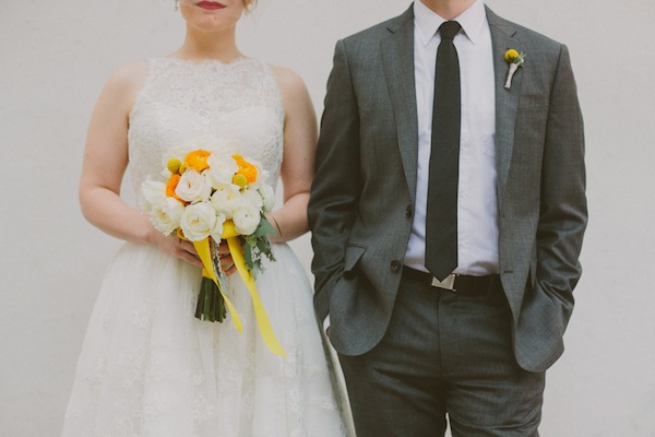 Yellow and Grey Retro Wedding | With Love And Embers (31)