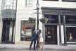 Tiffany ad style engagement shoot