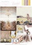 yellow and mauve wedding inspiration