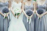 lavender bouquets for bridesmaids
