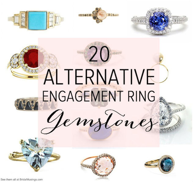 Alternative rings to engagement rings