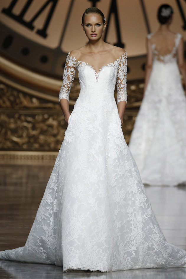 Barcelona Bridal Week Pronovias Wedding Dress Collection 2016 Bridal