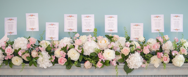 Mantelpiece Decor for your Wedding | The Little Wedding Helper | Nikki Kirk Photography | Bridal Musings Wedding Blog 