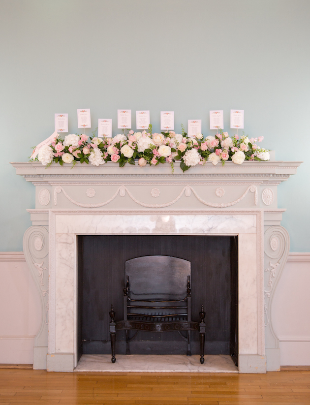 How To Style a Mantlepiece for your Wedding | The Little Wedding Helper | Nikki Kirk Photography | Bridal Musings Wedding Blog 