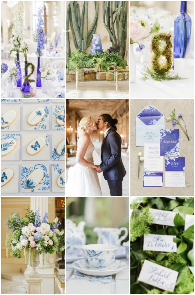 Gorgeous China Blue Wedding | Sarah Gawler | Knot & Pop | Bridal Musings Wedding Blog