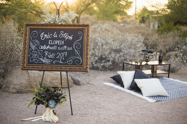 Cool Wüste Elopement Picknick | Reise Herz | Braut Musings Hochzeit Blog 2