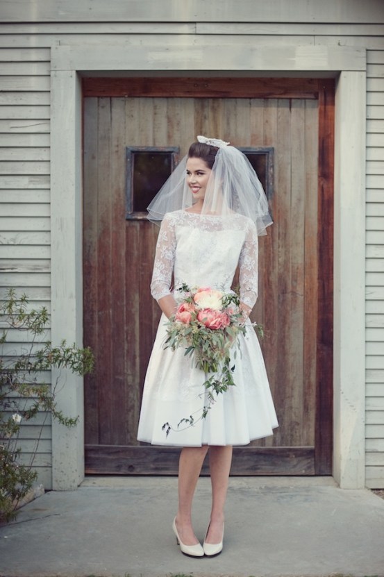 Vintage Wedding Dress & Floral Accessory Inspiration