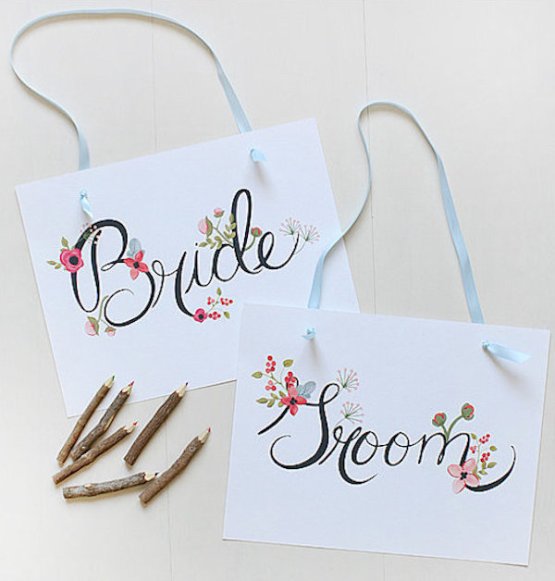 16 Gorgeous (And Free!) Printables For Your Wedding