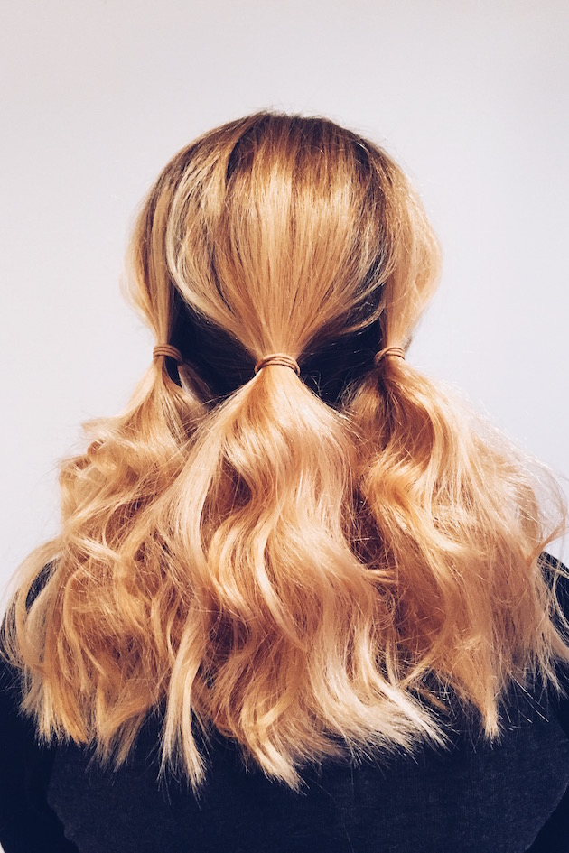 DIY Wedding Hair: Easy DIY Updo Hair Tutorial (630 x 945 Pixel)