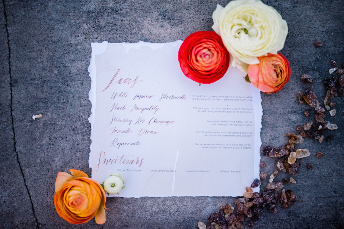 Tea Bar Wedding Inspiration by Lauren Love Photography and Cheryl Sullivan Events 19