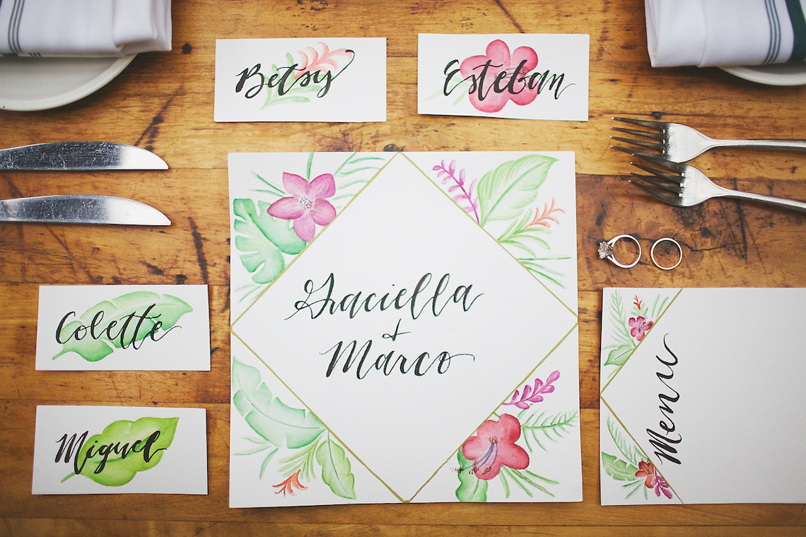 Cool Fiesta Wedding Inspiration by Claire Eliza Photography and High Violet Flowers 23