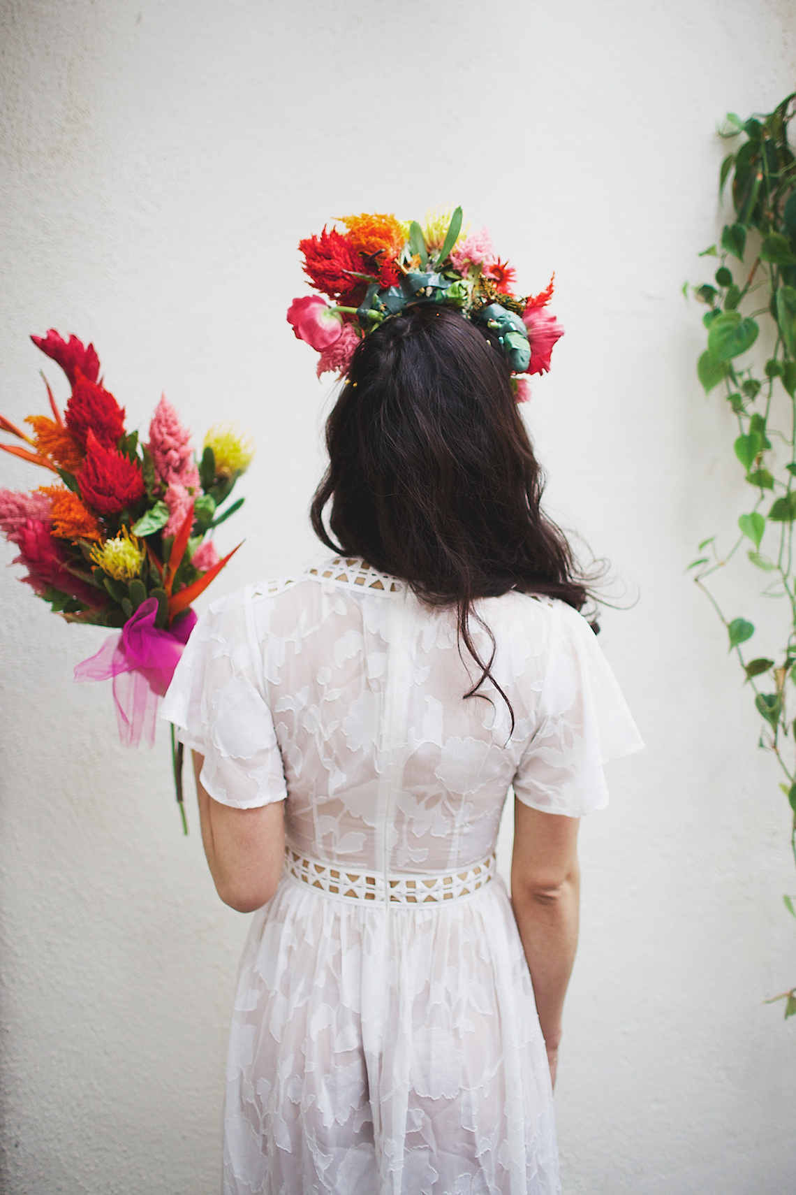 Cool Fiesta Wedding Inspiration by Claire Eliza Photography and High Violet Flowers 31