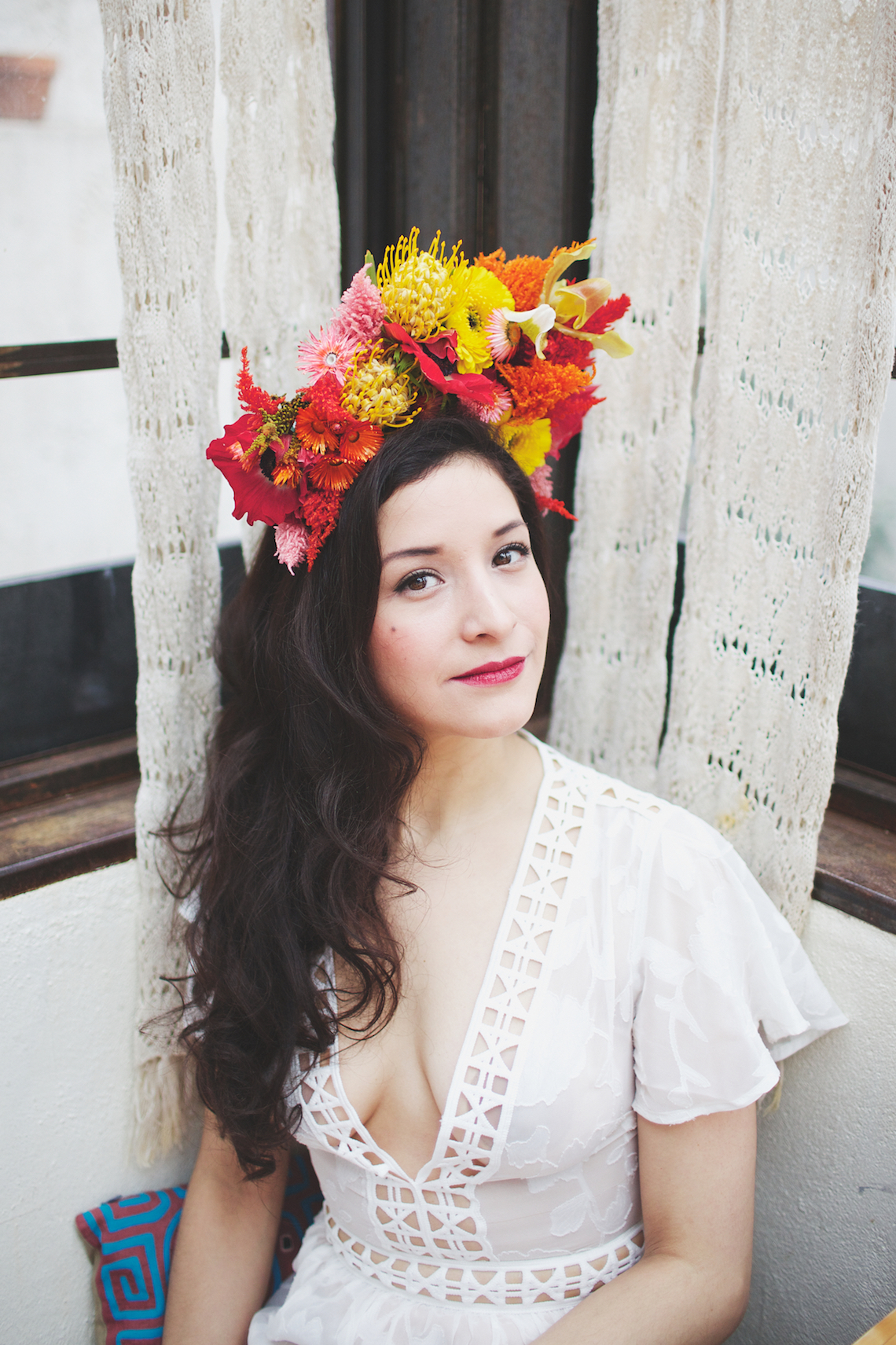 Cool Fiesta Wedding Inspiration by Claire Eliza Photography and High Violet Flowers 4