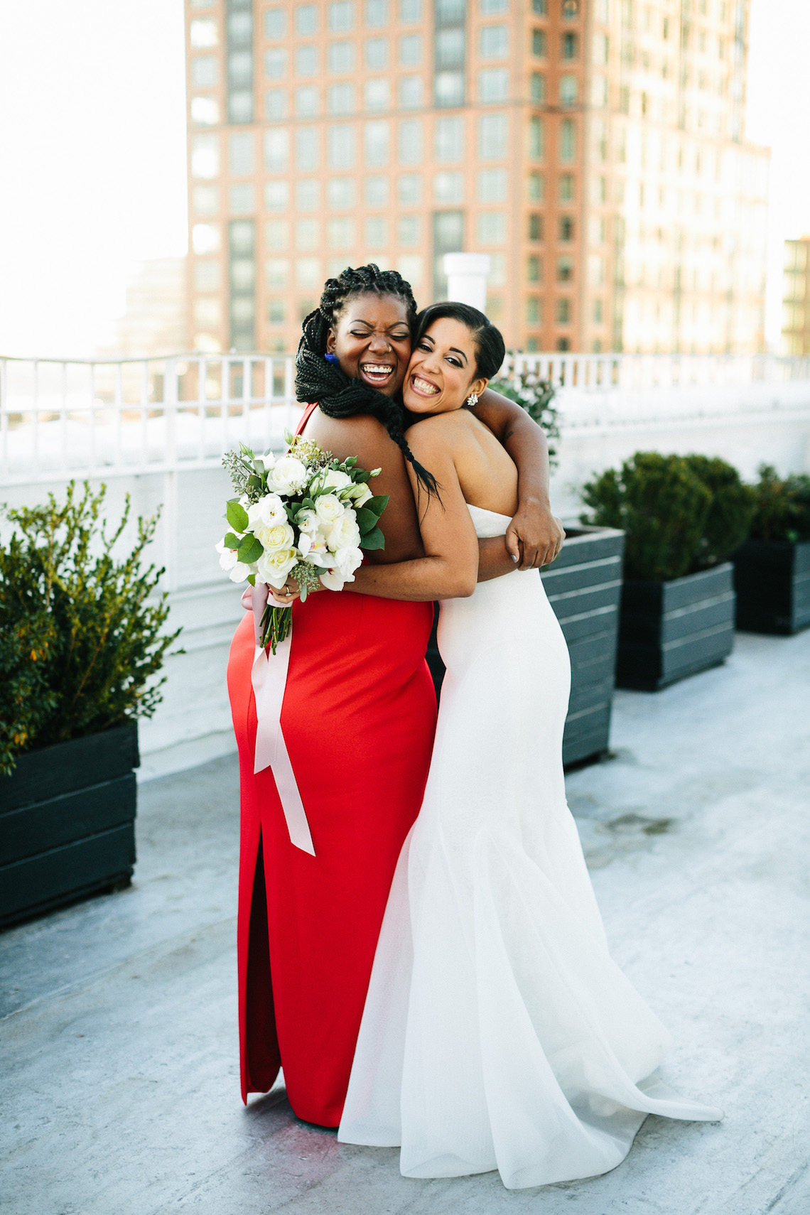 Cool Loft Wedding In New York by Chaz Cruz Photographers 47