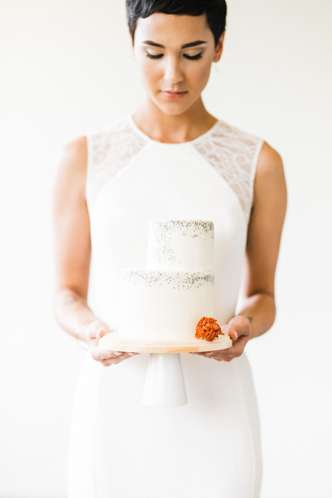 Modern garden styled shoot with Mandy in Salt Lake City, Utah.