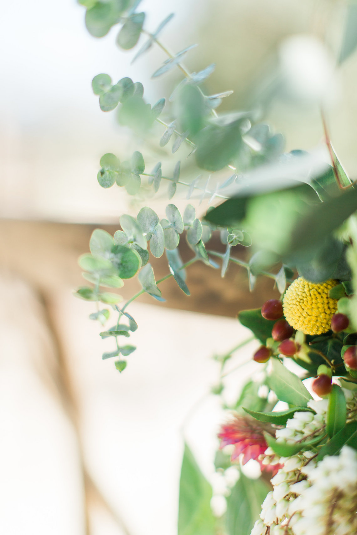 Romantic Gold, Grey and Berry Vineyard Wedding Inspiration | Jenny Quicksall & An Enlightened Event 29